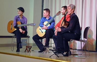 Concert Minneapolis Guitar Quartet Triangle Guitar Society 