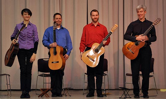 Concert Minneapolis Guitar Quartet Triangle Guitar Society 